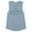 Stonewash Denim, variant on Skyline Bali Women's Muscle Tank Large White
