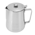 thumbnail image 4 of Jarras para cocinar al vapor, jarra para espumar leche, café humeante, taza de leche, jarra para cocinar al vapor con tapa, diseño elevado, 4 of 8