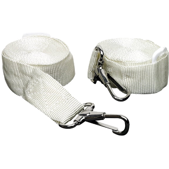 Seachoice 78801 Adjustable Bimini Top Straps - White