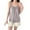Grey, variant on Women’s Satin-Like Round Neck Cami Top – Silky Loose Fit Sleep Vest, Soft Pajama Shell Top for Women Black XL