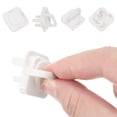 thumbnail image 3 of 20 Pack Outlet Covers Proofing, Plug Covers Easy Installation Electric Plug Protectors Safety Socket Protector White, 3 of 6