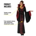 thumbnail image 2 of Morph Vampiress Long Dress Women Halloween Costume For Women Black Large, 2 of 4