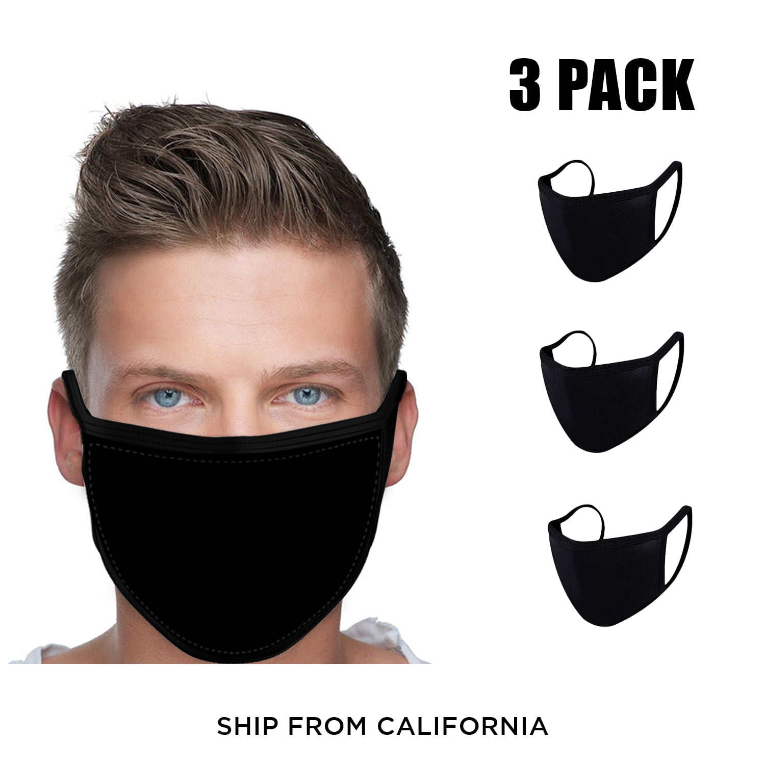 Washable Face Mask Reusable Cloth Face Mask Breatable Premium Cotton