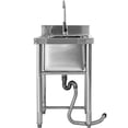 thumbnail image 3 of Tarja Fregadero Industrial Reforzado Acero Inox 50x53x90cm Gutstark Home, 3 of 7