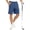 #(New) Dark Blue, variant on CYiJun Mens and Big Mens Casual Shorts Lightweight Moisture Wicking Stretch Golf Work Dress Shorts,Sizes S-4XL