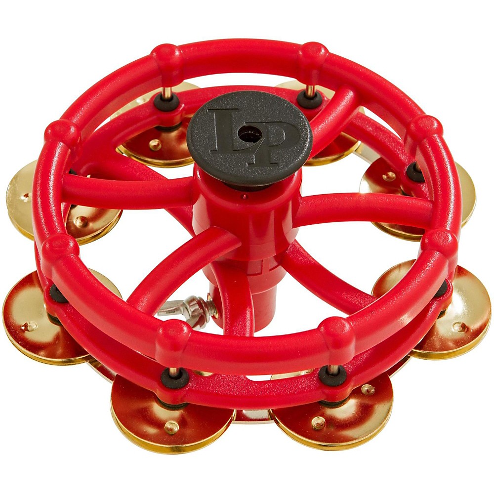 LP HiHat Tambourine with Click Feature Brass Jingles