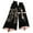 Blackpowder, variant on Women Star Crosses Pattern Leg Warmers Japanese Fairycore Punk Knitted Long Socks Flared Foot Covers Streetwear