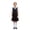 Black, variant on SHenli School Uniform Dresses for Girls 7-8 Years Jumper Uniforms Zip Back Knee Length Pleated Dress,Black