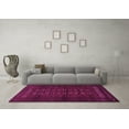 thumbnail image 3 of Ahgly Company Indoor Square Persian Pink Traditional Area Rugs, 5' Square, 3 of 4