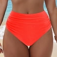 thumbnail image 2 of UAYOTSE Full Coverage Bikini Bottoms for Womens Swimsuits Mid Rise Bathing Suit Bottoms for Women Ruched Tummy Control Swim Bottoms,Sizes XL, 2 of 9