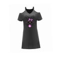 thumbnail image 4 of Vestido de verano para mujer, minivestido simple para adolescentes, para trabajo en la calle, compras, viajes L, 4 of 7
