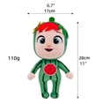 thumbnail image 2 of De Llanto De Peluche De Juguete De Fruta De Peluche Llorando Rasgando Muñecas De Juguete Niños Cumpleaños Regalos De Navidad Inevent HA046842-01, 2 of 6