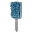thumbnail image 2 of Cepillo de secado rápido, peine, toalla de microfibra absorbente para el cabello, azul, 2 of 9