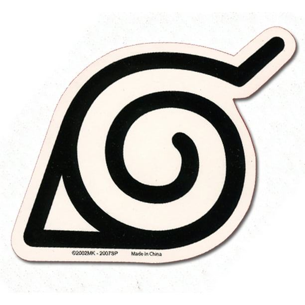 Sticker - Naruto Shippuden - New Konoha Logo Gifts Anime Licensed ...