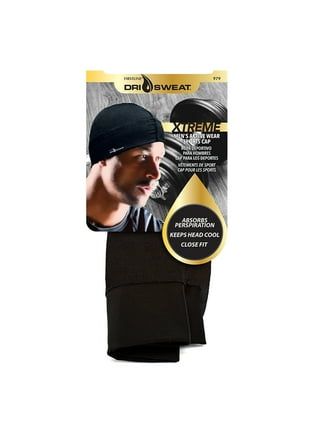 Mr. Durag Stocking Wave Cap w Wide Band 2Pc Black