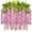 Pink, variant on Clearance Under 5$ Household Imitation, FNGZ Wisteria Flowers 12 Pieces Lmg210605123 Plus Color Purple Hanging Bushy (Each 45Inch) Ratta Wisteria 12 Vine Artificial Flower Silk Artificial Flowers