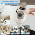thumbnail image 4 of Zorpupoa 1Pc 15000PA Double Cup Bed Vacuum Cleaner  Cordless Mattress Vacuum Rechargeable Dust Mites Remover with 3 Washable Filters, 4 of 11