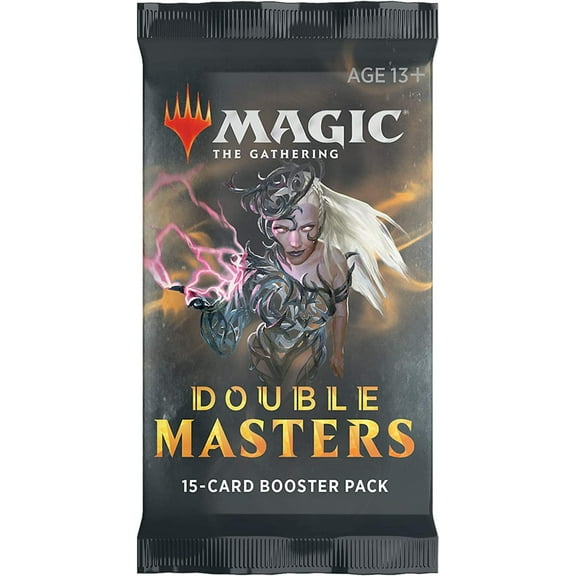 Magic The Gathering Double Masters Booster Pack, Each pack contains 15 cards By Visit the Magic The Gathering Store
