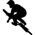 thumbnail image 2 of Bmx Wall Decal Sticker, Wallmonkeys Peel & Stick Vinyl Graphic (24 in H x 20 in W), 2 of 4