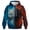 Color3, variant on Rebaike Wolf Hoodie for Men Dark Forest Animal Graphic Sweatshirts
