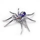 thumbnail image 2 of 4 Unids / pieza Broche de de de Imitación Brillante Joyería de Halloween Pin de Solapa para Disfraz Yuyangstore Broche de araña de diamantes de imitación, 2 of 8