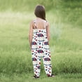 thumbnail image 4 of CCRFTGI Independence Day Girls Rompers Size 7-8 1776 Red Blue and White Sleeveless Jumpsuits Patriotic Spaghetti Straps White Overall 2025 Summer Cute Romper with Side Pockets,White 5-6 Years, 4 of 4