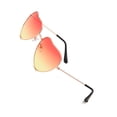 thumbnail image 2 of VONKY UV Protection Sunglasses With Trendy Polarized Lens For Men Colorful Lens Options Sunglasses For Men Red on top yellow, 2 of 6