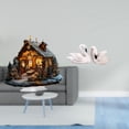 thumbnail image 2 of Adorno de cisne de resina acrílica, decoración de mesa independiente con base para el hogar, dormitorio, oficina, sala de estar, festival, fiesta, est, 2 of 8