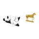 thumbnail image 5 of Reloj de pared,Reloj de pared Panda Decoración del hogar Lindo Creativo,Reloj de pared con forma de panda,moderno y resistente.,Estatuas de caballos,Estatuas de caballos Figura de caballo, 5 of 8