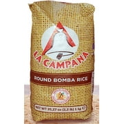 Paella Bomba Rice 2.2 lbs (1 kilo) Imported from Spain By La Campana.