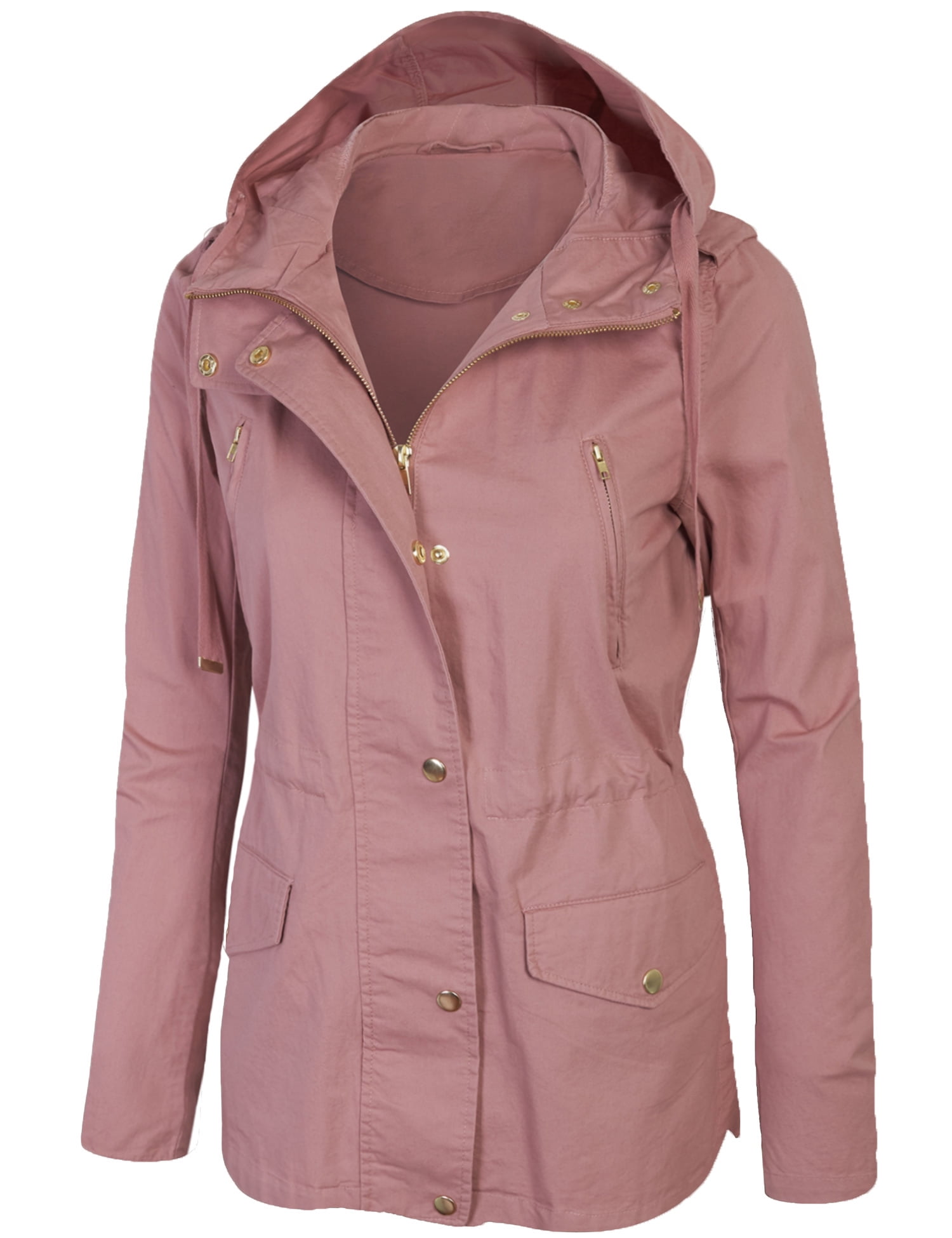 womens military anorak safari jacket