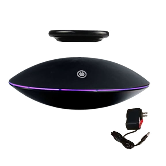 360 Rotating Levitation Display Stand, Floating Platform for Action Figures, Collectibles, Jewelry, Sneakers, and Unique Home Office Desk Decor