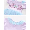 thumbnail image 4 of WIBACKER Infant Baby Girls Princess Romper Costume Onesie Fancy Dress Bodysuit with Headband Halloween Birthday Dresses, 4 of 9