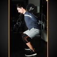 thumbnail image 4 of Dimok Knee Compression Sleeves with Non-Slip Band Knee Brace for Sports, Black, L, 2 Pack, 4 of 7