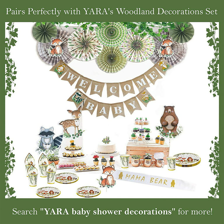 Yara Woodland Baby Shower Decorations