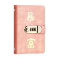 thumbnail image 1 of Abbracc Money Saving Binder Compact with Combination Lock with 100 Pieces Envelops Pink, 1 of 9