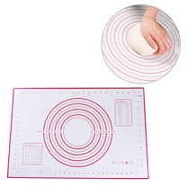 KALLORY 1Set Baking Pastry Mat Non Stick and Freezer to Oven Safe for Rolling Dough 23.62 * 15.75 in