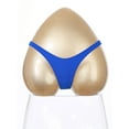 thumbnail image 4 of dPois Culotte String Aguichant pour Femmes en Forme de V -t-back Mini Bikini pour Fête à la Piscine Privée Bleu Royal G, 4 of 6