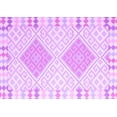 thumbnail image 1 of Ahgly Company Indoor Rectangle Southwestern Purple Country Area Rugs, 2' x 5', 1 of 4
