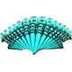 thumbnail image 1 of Juego de túneles 1,6-10 mm Dehnset Acryl Dehnstab Taper Dehnungst?be Silikon Ohr Túneles 3 mm 4 mm 5 mm 6 mm 8 mm 10 mm 12 mm Tapones 50 Stück Schwarz Blau Türkis Wei? Klar Expander Mujer Hombre, 1 of 5