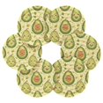 thumbnail image 2 of Avocadoes 6 Pcs Drink Coasters with Holder Absorbent Coasters Woven Coasters for Drinks Table Desk Protection Home Decor, 2 of 7
