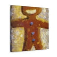 thumbnail image 5 of Gingerbread Man Dances - Canvas, 5 of 25