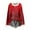 Red, variant on Women's Fashionable Christmas Printed Wool Collar Sweater, Casual Long Sleeved Knitted Pullover Top, Lightweight Super Soft Knitwear for Daily Wear Xxl Green