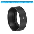 thumbnail image 4 of Uxcell 46mm Lens Hood, Standard Focus Frosted Surface Hood with Cleaning Cloth for Camera Lens, Black, 4 of 6