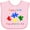 AD-Pink, variant on Inktastic Autism Awareness-puzzle Boys or Girls Baby Bib