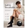 thumbnail image 3 of LITERRA 30 Pairs Mens Crew Socks Lightweight Long Socks Athletic Breathable Socks for Men, 3 of 7