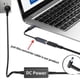 thumbnail image 5 of 2X Cable de Carga de Alimentación Macho de Entrada CC Hembra A USB C PD, Cable de Carga Tipo C DC4506 de 100 W para Teléfonos, Tabletas, y Portátiles, 5 of 6