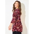 thumbnail image 3 of Catherines Women's Plus Size Affinity Chain Pleated Blouse, 3 of 4