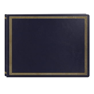 Pioneer Leather Bookbound 200 Slot 5x7 Photo Album, Sewn European