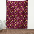 thumbnail image 3 of Acorn Fabric by the Yard, Pigs and Acorns in Cartoon Style Autumn Themed Illustration, Upholstery Fabric for Dining Chairs Home Decor Accents, 10 Yards, Purple Multicolor by Ambesonne, 3 of 4